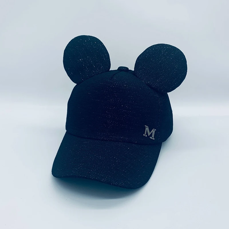 Бейсболка с ушками для мальчиков и девочек милые кепки в стиле хип-хоп весна-лето