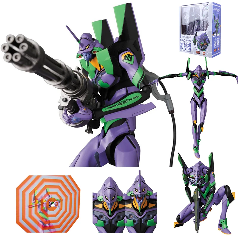 Трансформер EVA MAF080 аниме фигурки игрушка экшн фигура ПВХ Аксессуары оружие