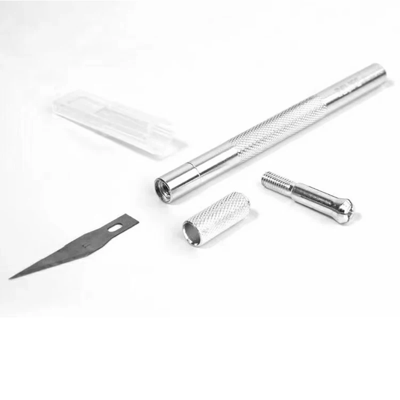 

RELIFE RL-101E Knife Set Aluminum Alloy Material 6 Blades Suitable For Removing Glue Engraving Filming Very Practical