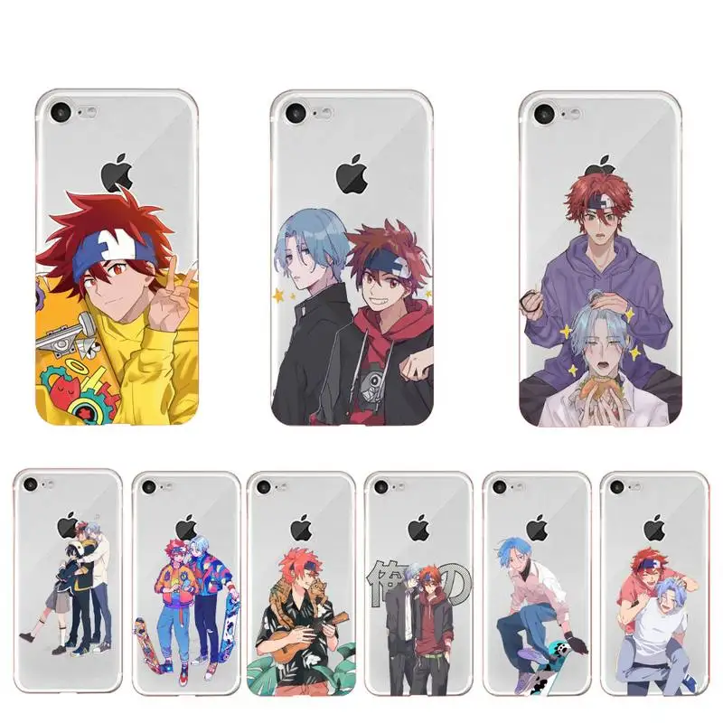 

SK8 the Infinity REKI Anime Phone Case For iPhone X XS MAX 6 6s 7 7plus 8 8Plus 5 5S SE 2020 XR 11 12pro max Clear Coque