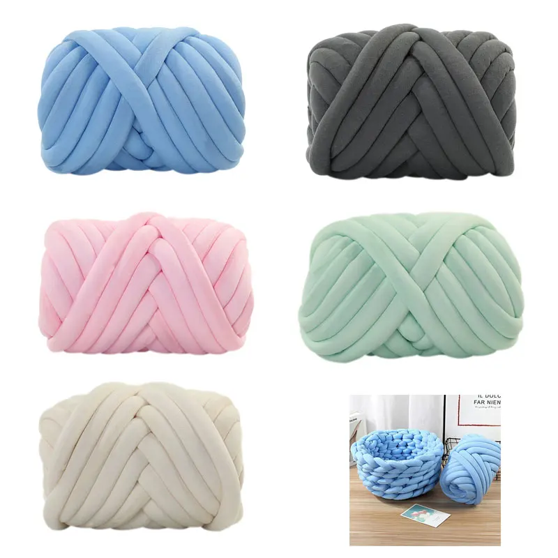 Супер объемная ручная вязка Шерсть-ровинг вязаное одеяло Толстая шерстяная