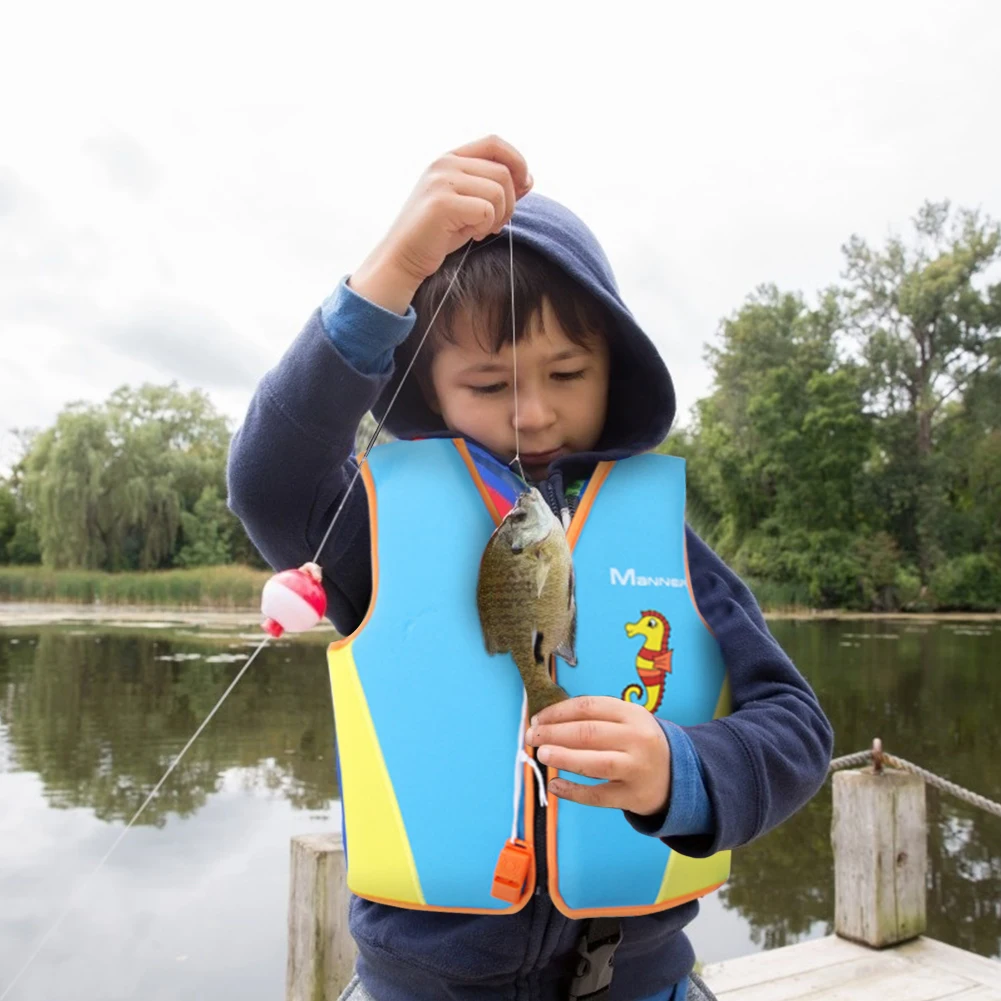 

Outdoor Rafting Life Jacket for Children Swimming Snorkeling Wear Fishing Suit Professional Drifting Level Suit