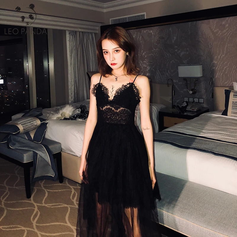 Платье женское с открытой спиной шелковое пиканвечерние вечернее на