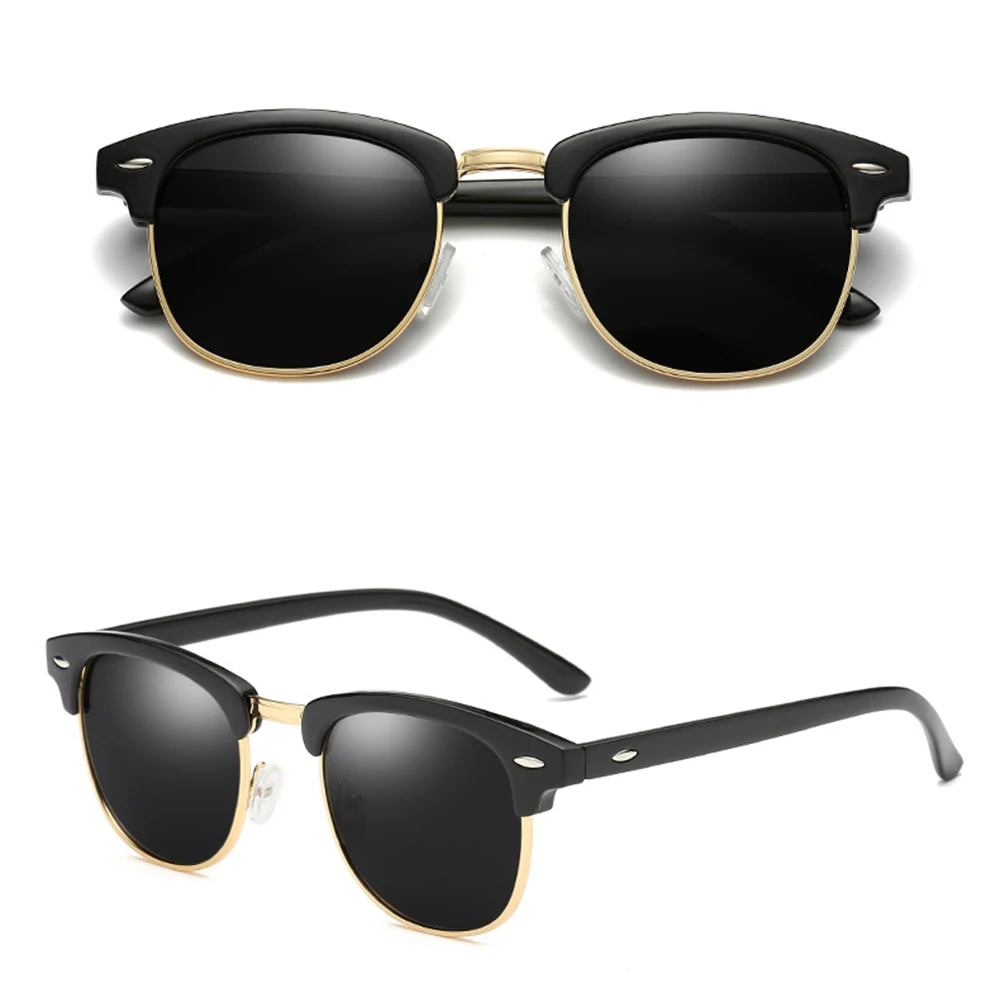 Hand Made Retro Classic Polarized Sun Glasses Mirror Minus Myopia Sunglasses Custom Prescription Lens -1 to -4 |