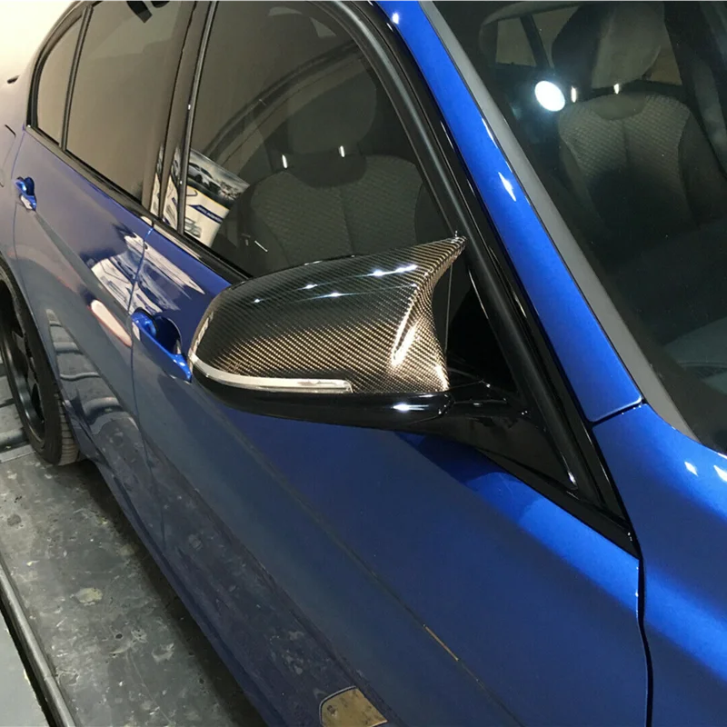 Крышка заднего вида зеркала автомобиля из углеродного волокна для Bmw F20 F21 F22 F23 F30 F32 M3 боковой облицовки.