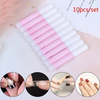 10Pcs  Set 2g False Nail Extension Glue Mini Beauty Nail Glue False Art Decorate Tips Acrylic Glue Nail Accessories