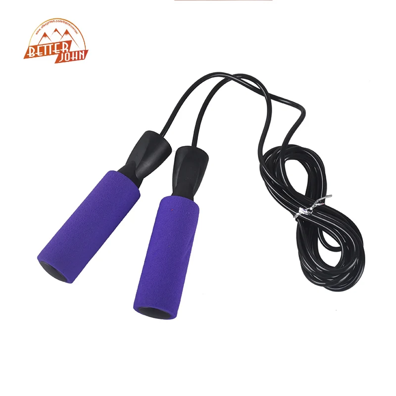 

3M Bearing Jump Rope Fitness Bodybuilding Equipment Sponge Handle Quality Skipping crossfit Jump Rope 6 Colors