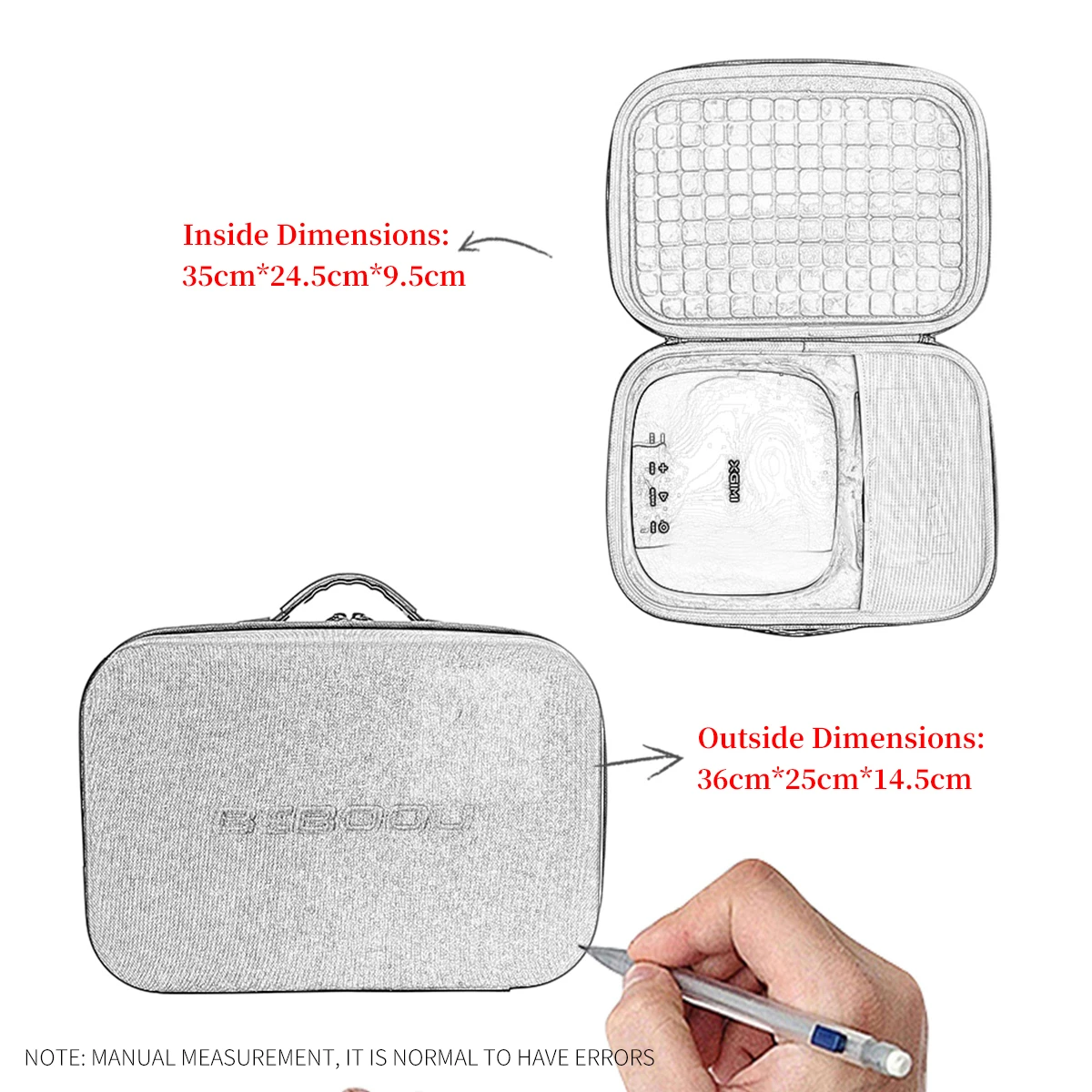 Жесткая Сумка для хранения EVA проектора XGIMI H3 H3S защитная коробка Horizon Pro 4K