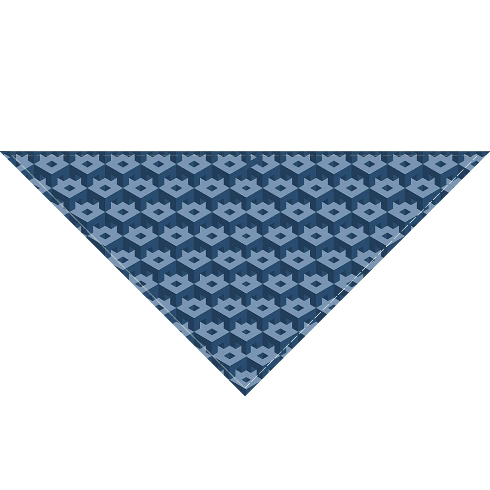 

New 2021 Adjustable Pet Dog Bandana Collar Soft Neckerchief Triangle Neck Scarf Towel Accessories geometry Pattern