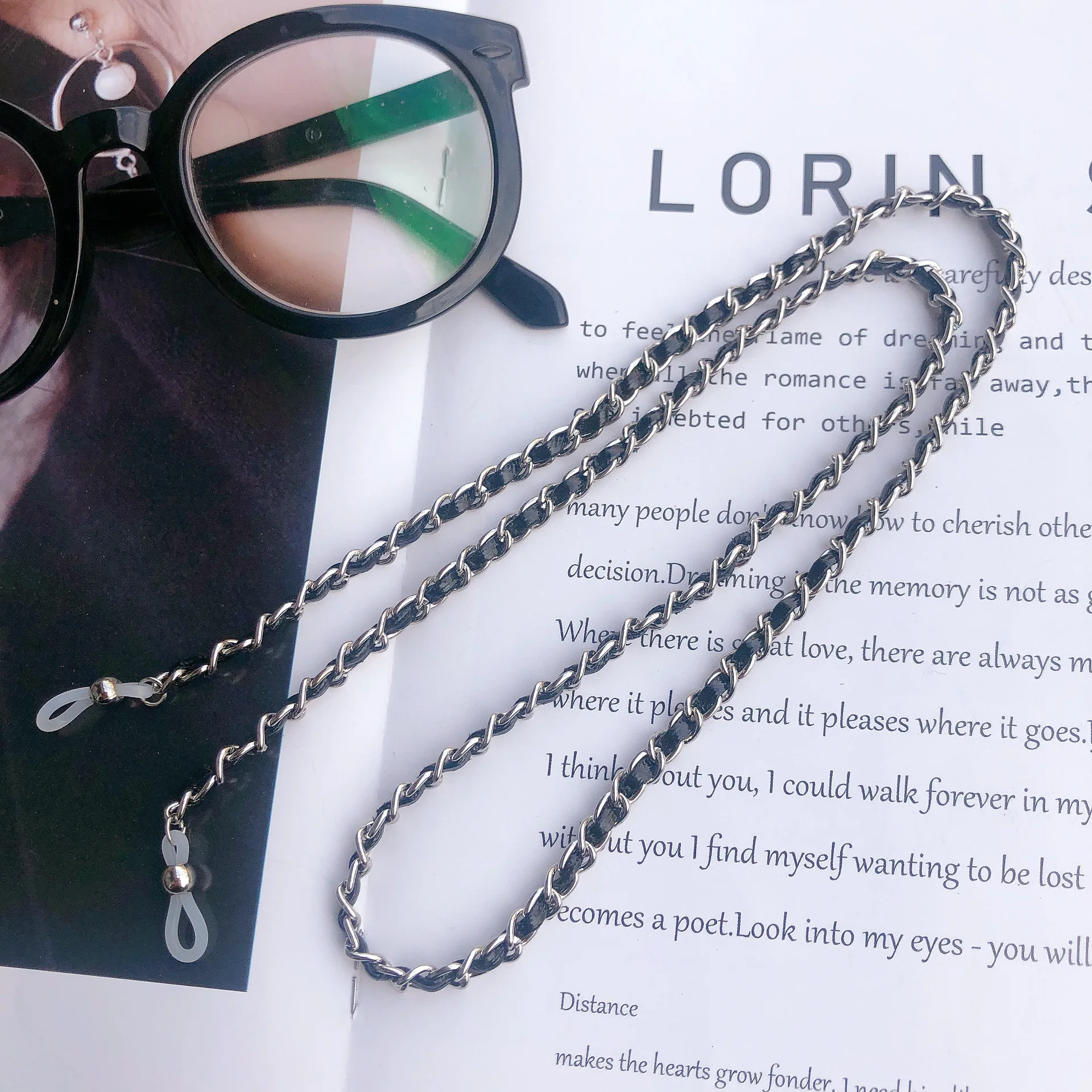 Цепочка для очков шнурок 2020 цепочка солнцезащитных | Аксессуары одежды