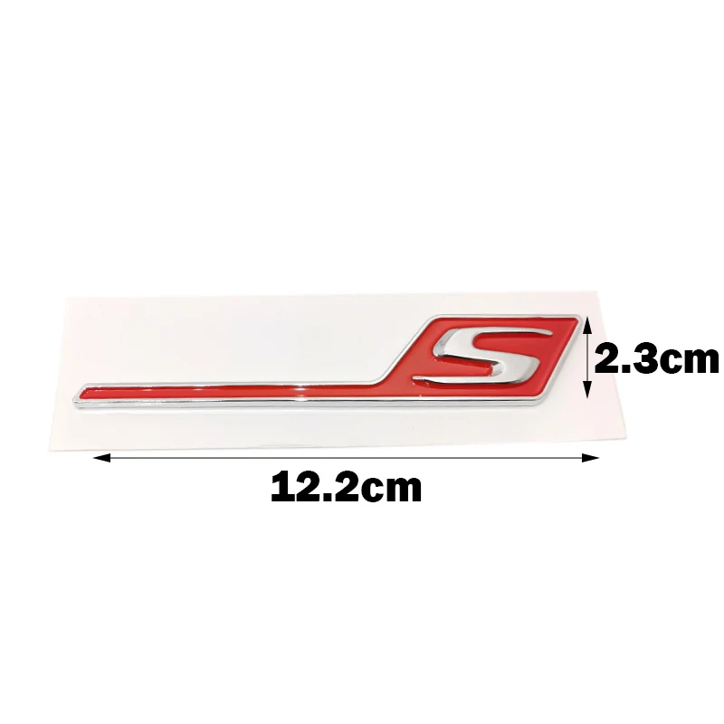 Новый значок ABS S для Mercedes Benz w117 cla45 w205 c63 w212 e63 w207 w176 a45 x156 gla45 AMG Styling - купить по