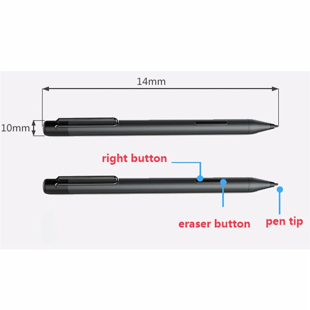 

Touch Stylus Pen For Microsoft Surface 3 Pro 3 Surface Pro 4 Pro 5 Pro6 Surface Book with Press to Modify Writing Button