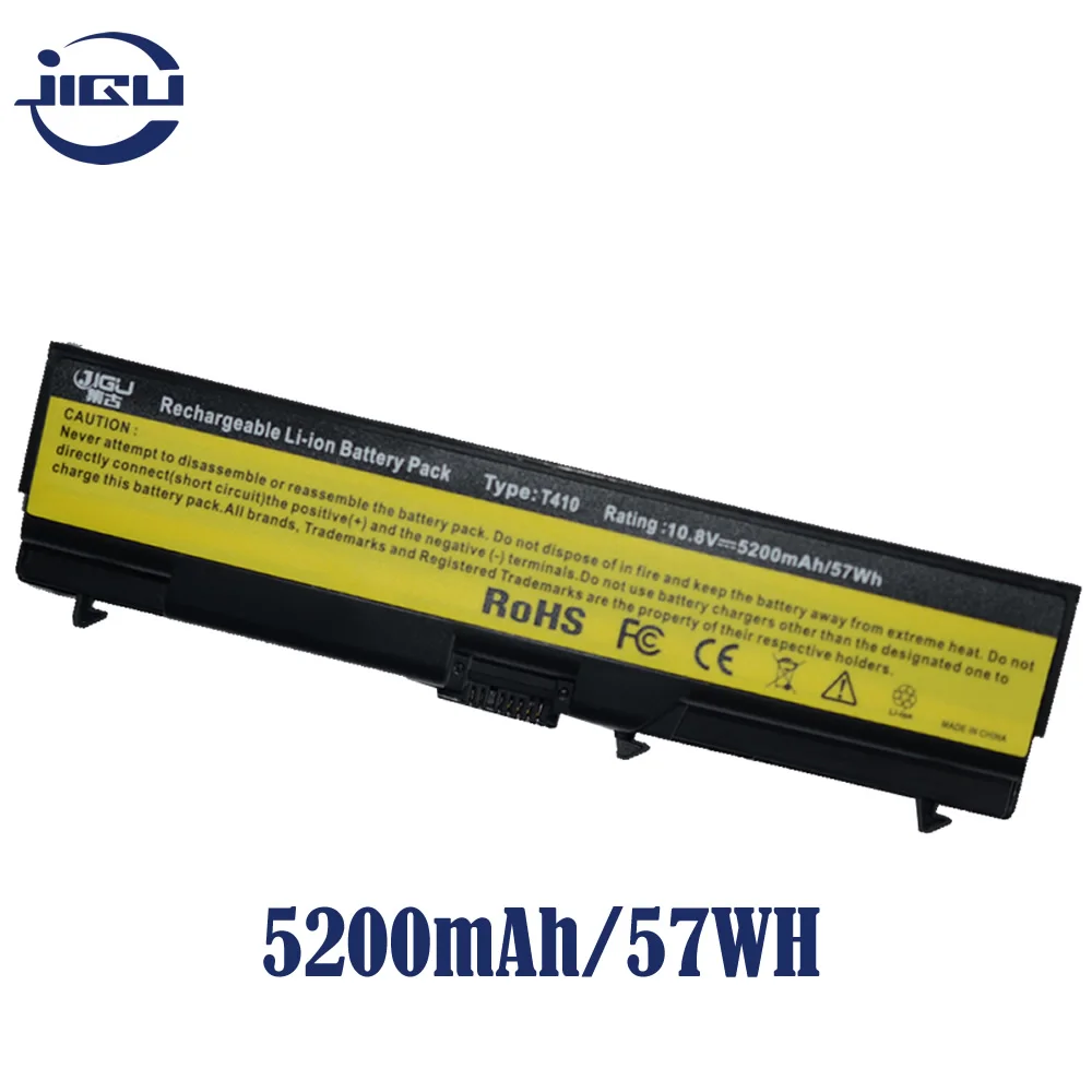 jigu laptop battery for lenovo thinkpad t410 t410i t420i t510 t520 l512 42t4751 w510 4389 w520 edge 14 15 sl410 51j0499 free global shipping