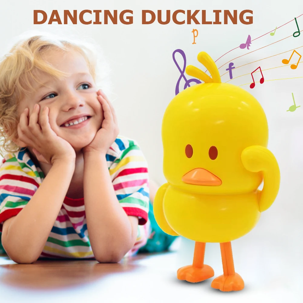 Новинка Танцующая желтая утка может встряхнуть/петь смешная электрическая