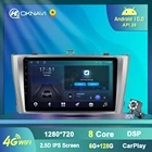 Автомагнитола для Toyota Avensis 2009-2015 Android 10.0 с GPS-навигацией, мультимедийный плеер Carplay, автостереоантенна 2din