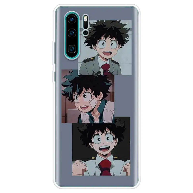 My Hero Boku no Hero Academia deku bakugou Cute Phone Case For Huawei Honor 10 Lite 9 20 Y5 Y6 Y7 Y9S P Smart Z 8S 8X 9X 8A Pro images - 6