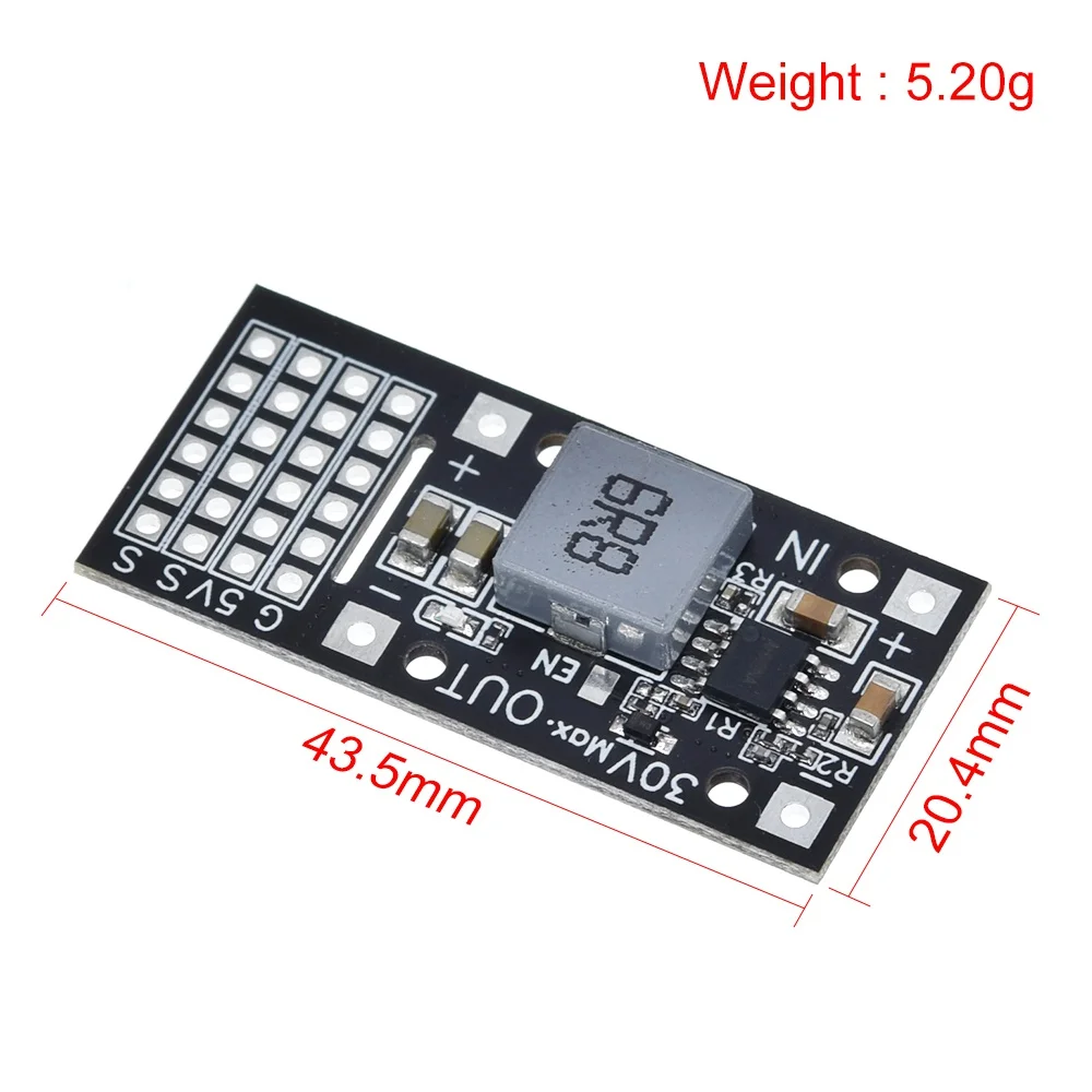 5V 5A сервопривод понижающий модуль SY8205/MP2482 6-канальный Servo Мощность драйвер платы