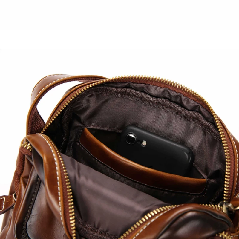 

Men Bag Fashion PU Leather Crossbody Bag Shoulder Men Messenger Bags Vintage Casual Designer Handbags Man Bags