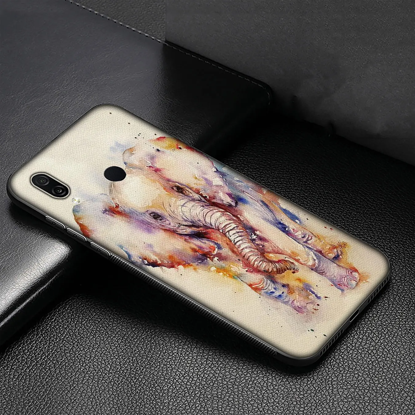 IYICAO Lovely Elephant Soft Silicone Case for Huawei Y9 Y7 Y6 Prime 2019 Honor view 20 8C 8X 8 9 9X 10 Lite 7C 7X 7A Pro Cover | Мобильные