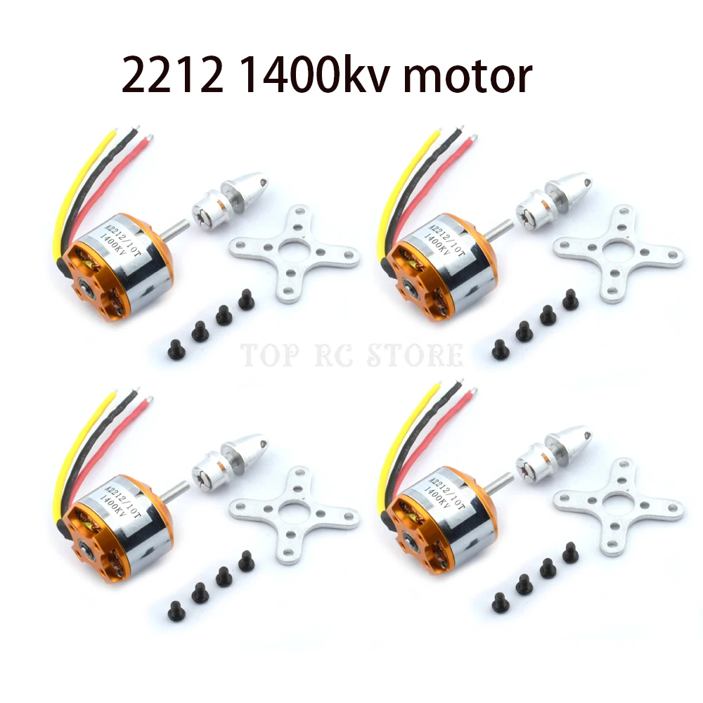 A2212 2212 1400KV бесщеточный Outrunner двигатель с креплением 10T для RC летательного аппарата
