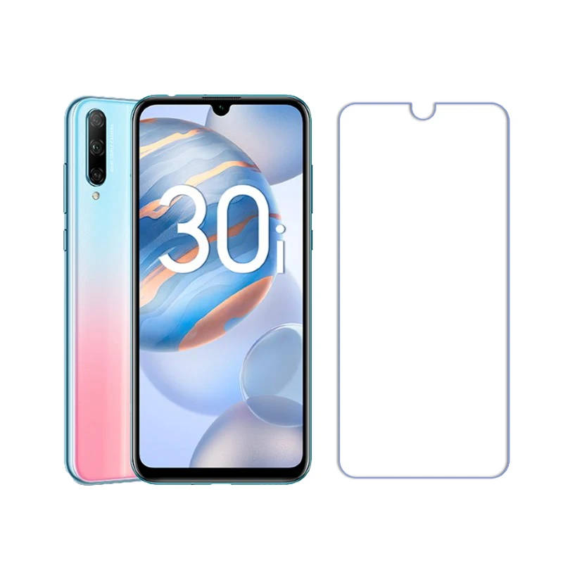 

Premium Real Tempered Glass Film For Huawei Honor 30i Explosion proof Protective Screen Film Cover Phone 6.3"