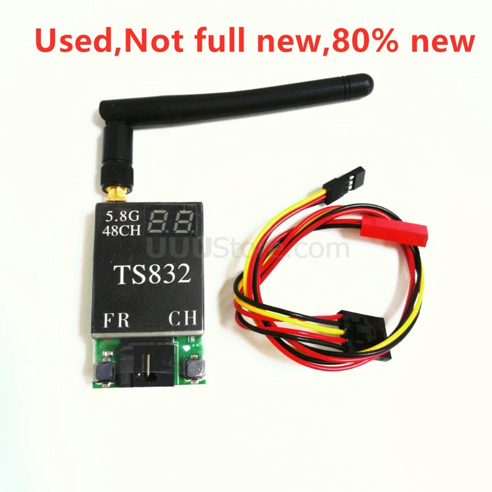 FPVOK TS832 FPV 5,8 ГГц 600 мВт 48CH AV передающий(TX) модуль с RP-SMA антенной для камеры SJCAM Gopro Xiaomi Yi FPV - Цвет: Used TS832