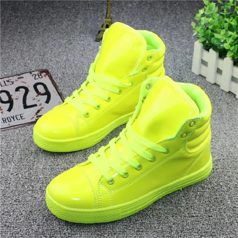 35 44 женские модные кроссовки повседневная обувь на платформе с высоким берцем и