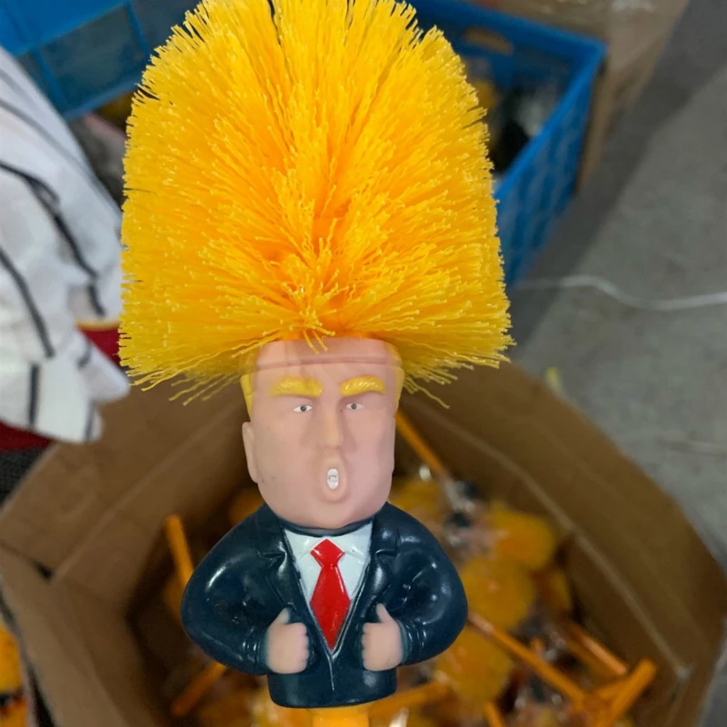 Креативная щетка для туалета Дональд Трамп домашний отель санузел чистые