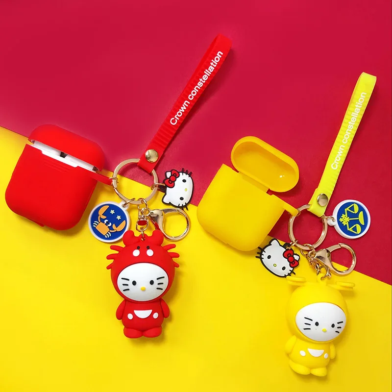 Мультфильм милый рисунок «Hello Kitty» кукла KT Многофункциональные ножи Для женщин девушке Подвески сумки брелок аксессуары Подвеска автомобиль брелок для ключей