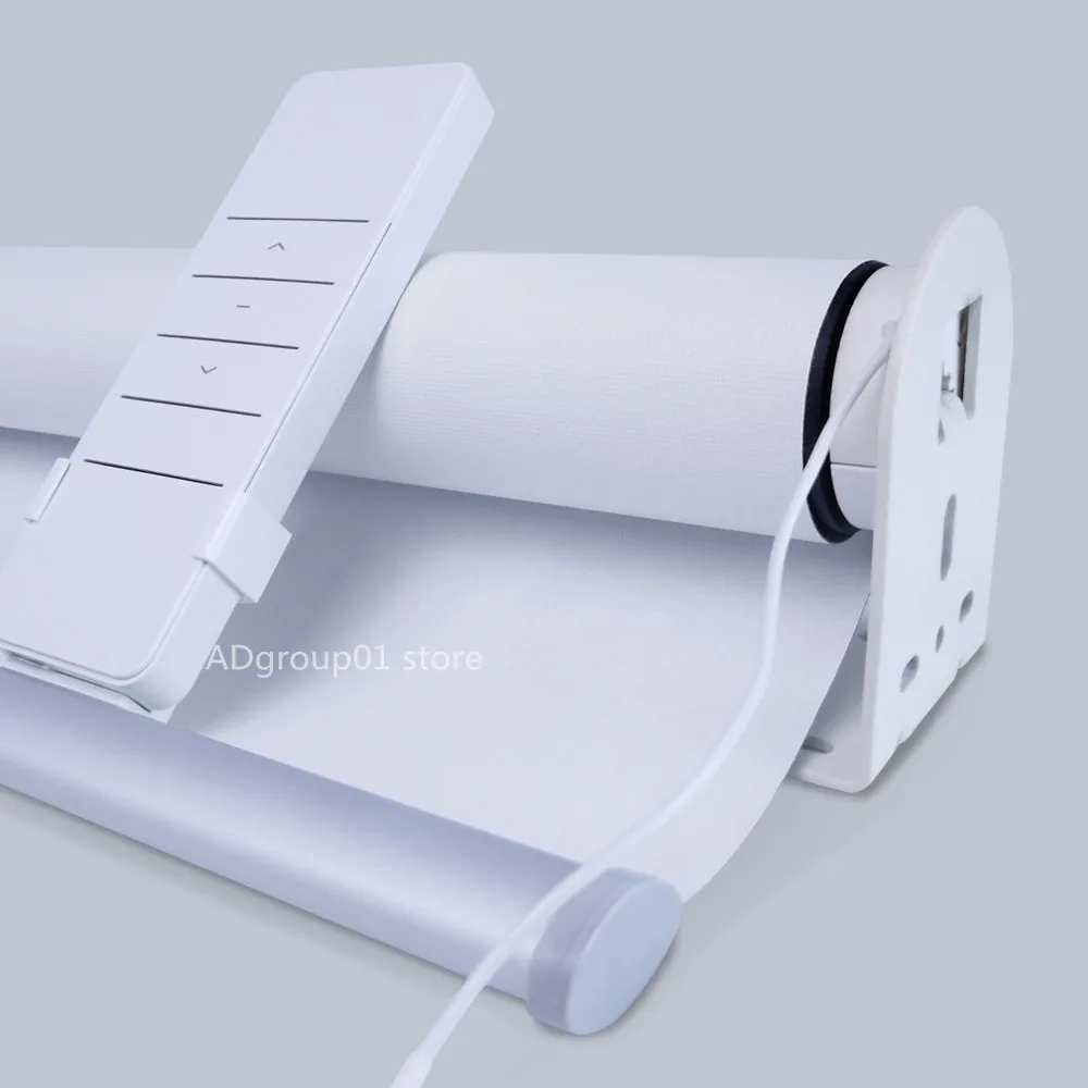 Автоматические роликовые шторы электрические с Wi Fi моторизованные Google Home для