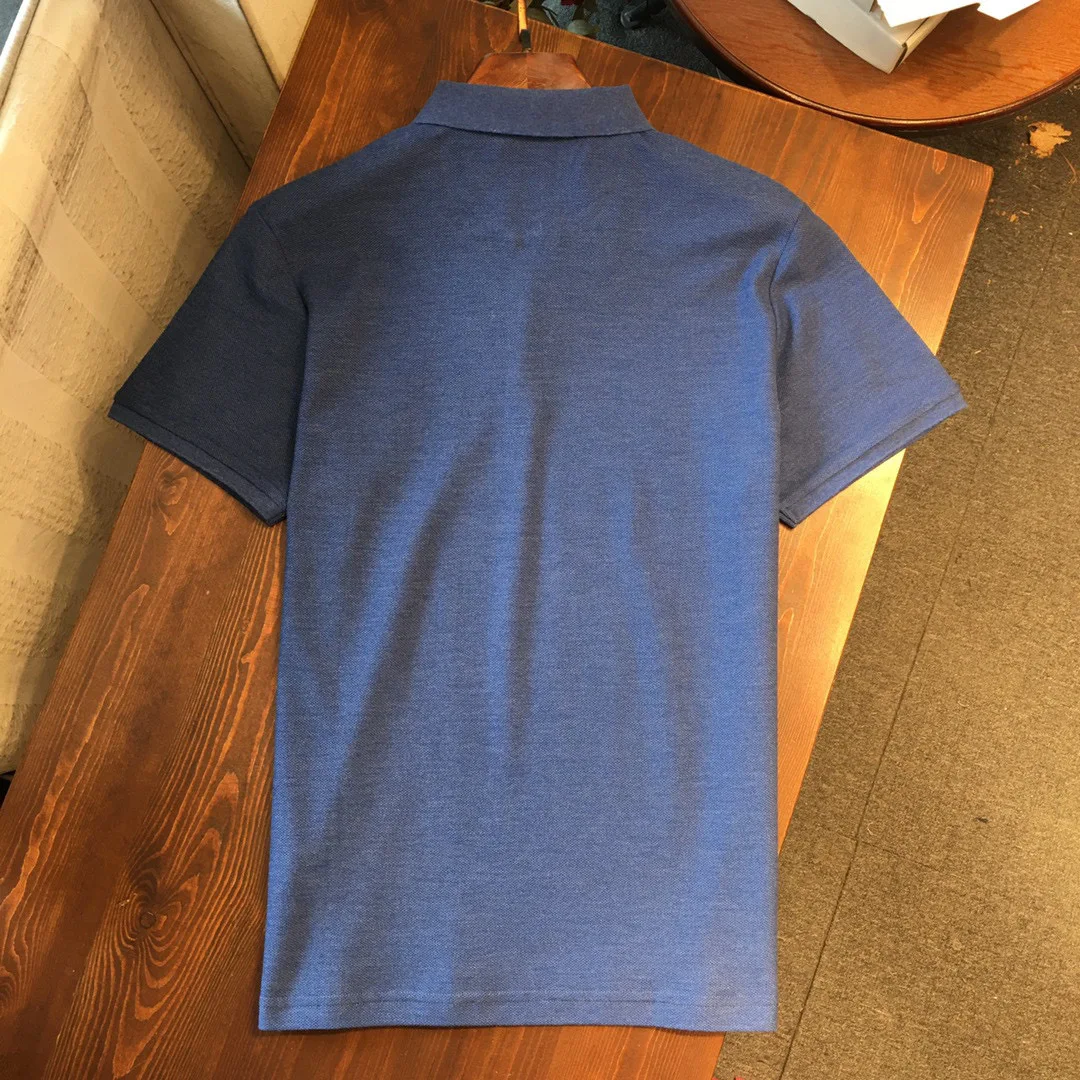 

Bajia 2021 new men's T-shirt trend British Polo short sleeve