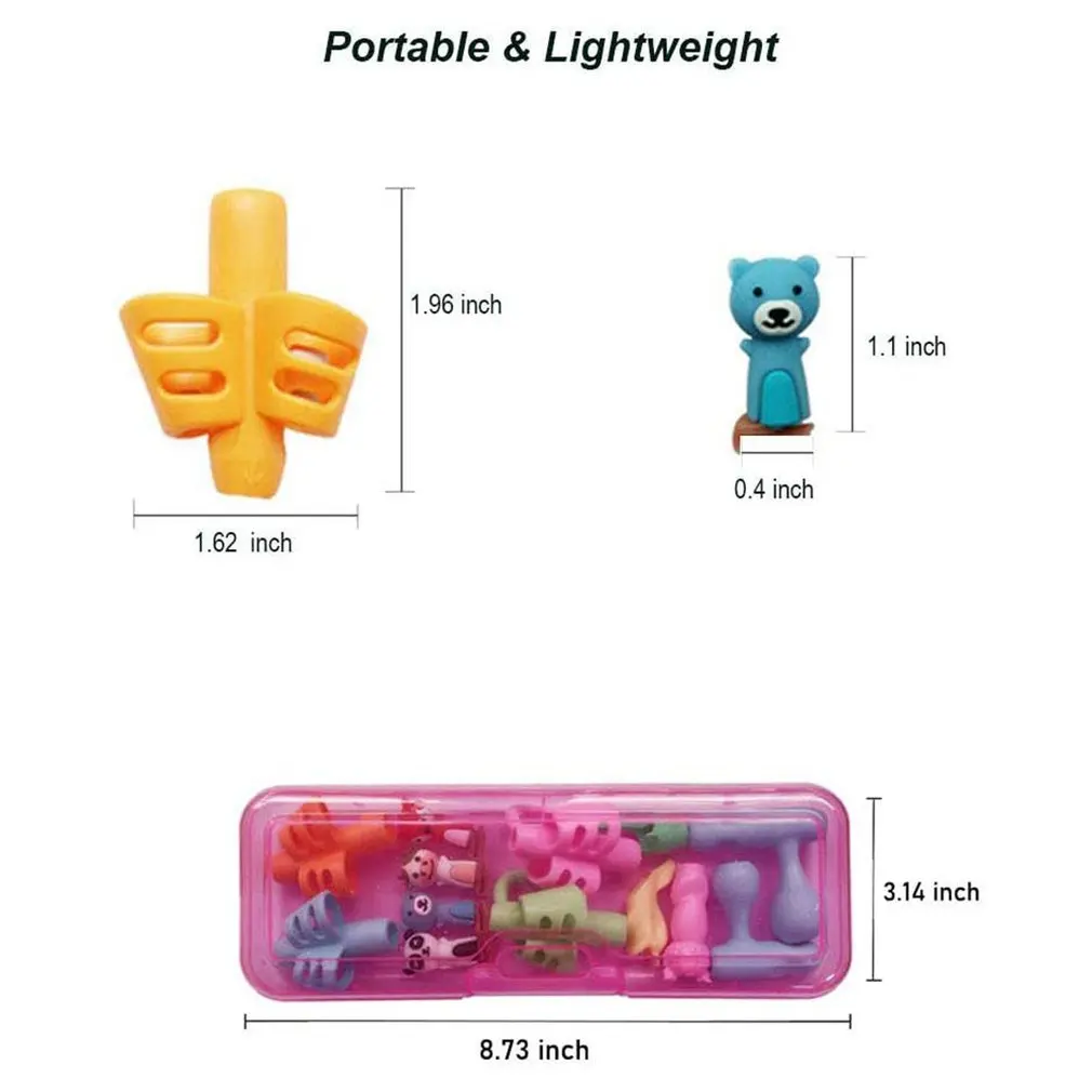 

Student Writing Posture Corrector Durable Environmental Protection Practical Pen Holder Student Stationery