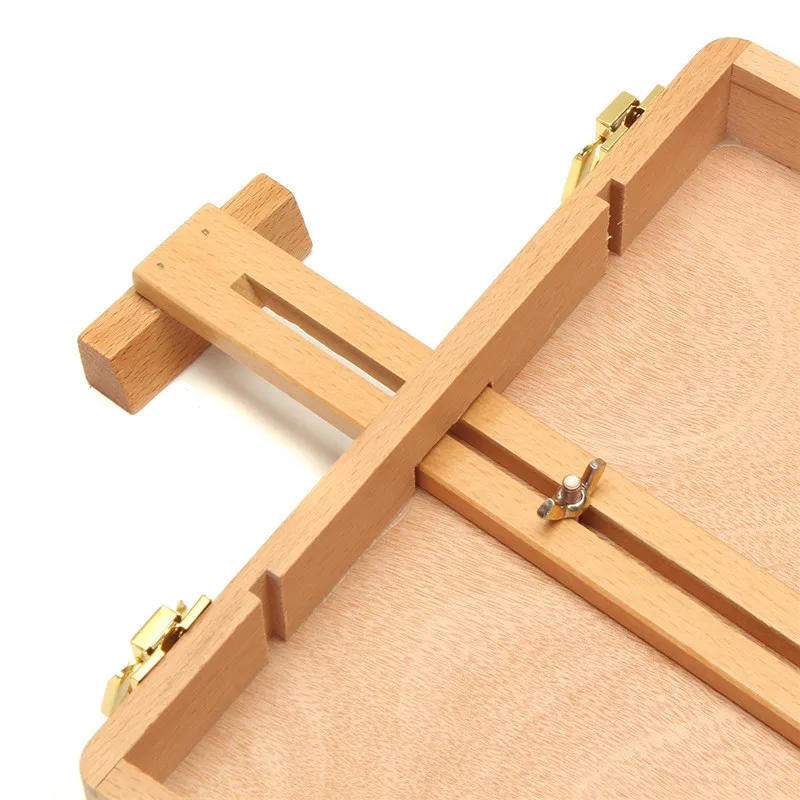 RUOPOTY Painting by number Tool Easel Multifunctional Artist Paint Supply Wood Table Retractable Box Board | Дом и сад
