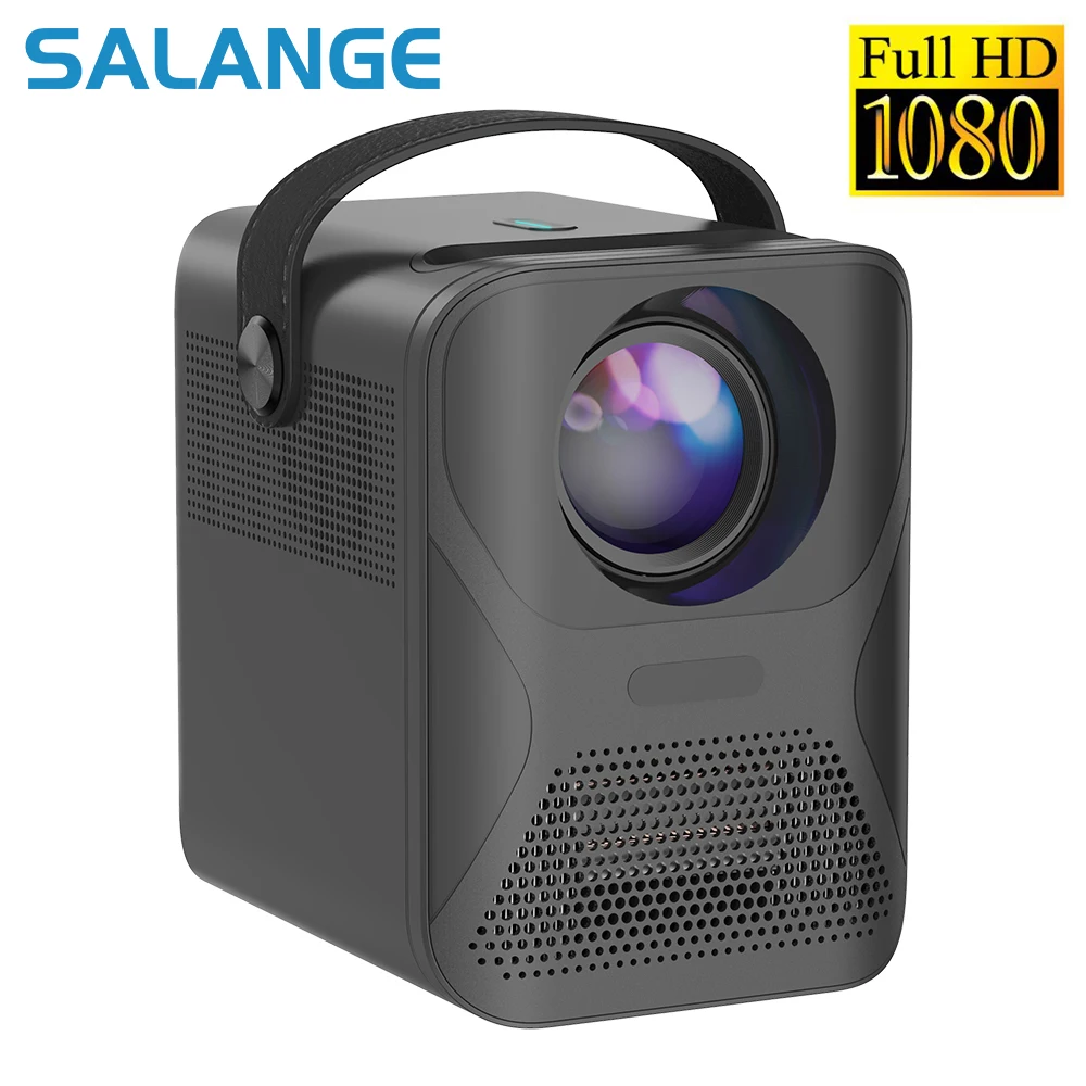 Мини проектор Android WiFi 1080P Full HD Salange P56 портативный домашний кинотеатр