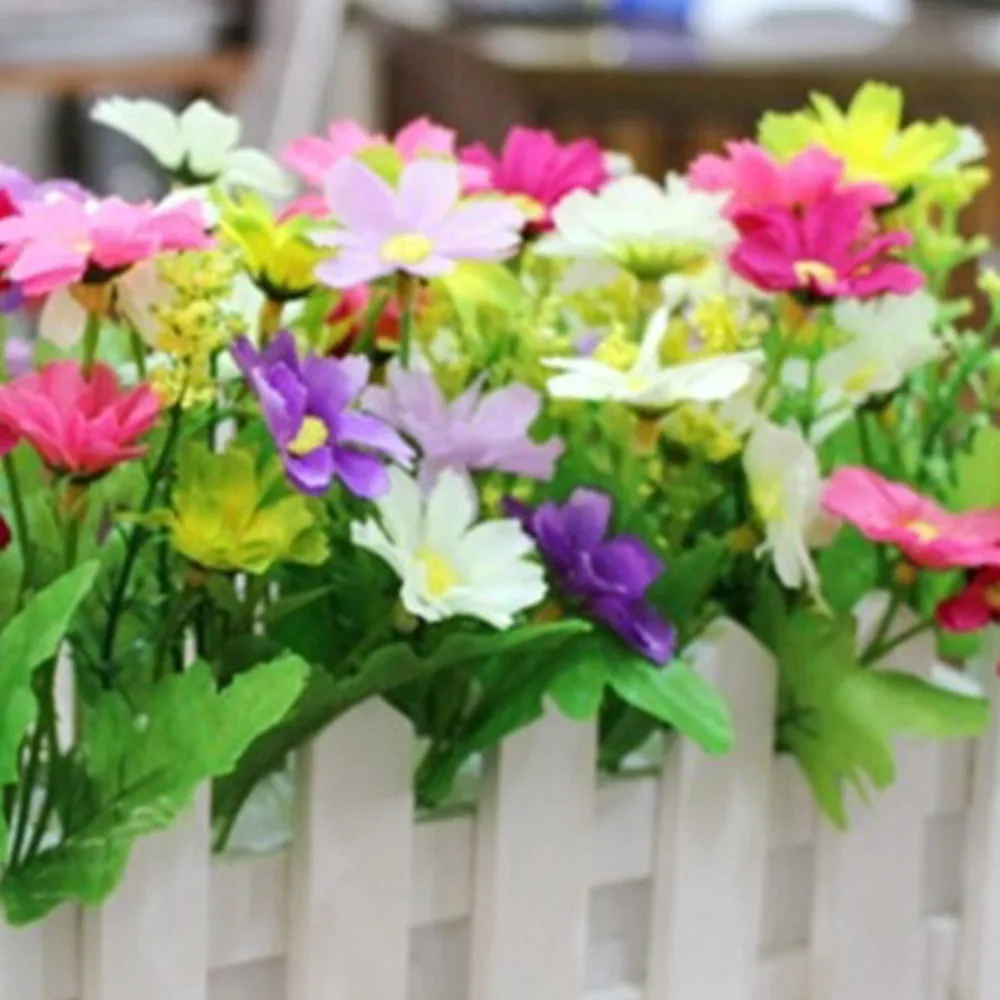 30 см деревянный забор садовый набор оптовая продажа искусственные цветы цветок