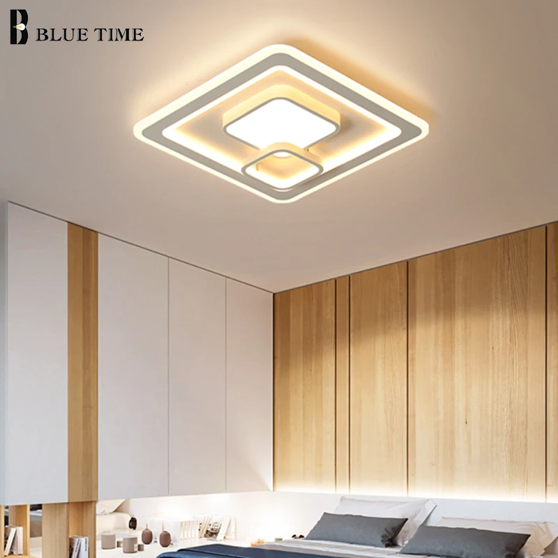 Современные светодиодные потолочные лампы для гостиной спальни столовой