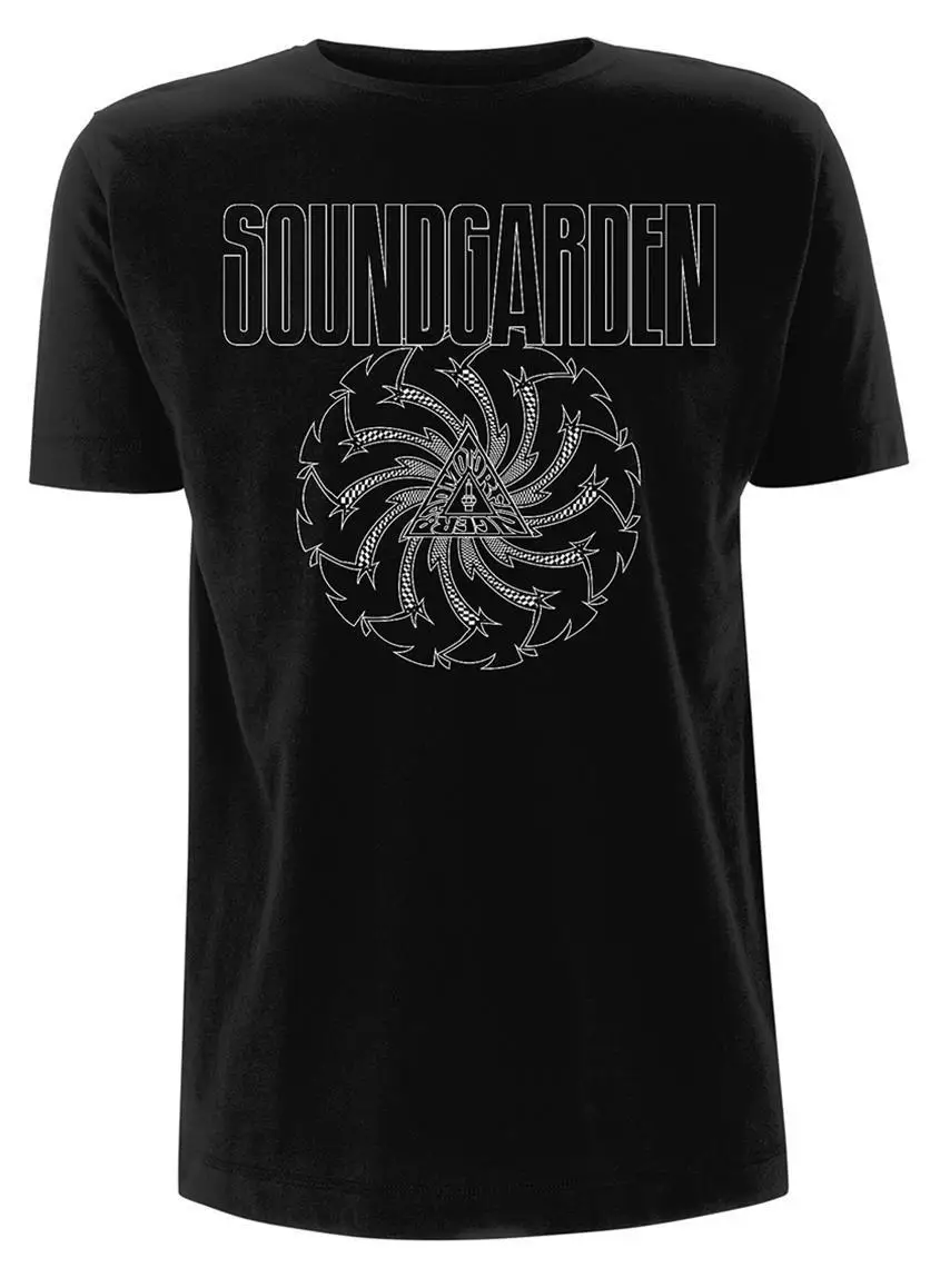 Soundgarden с чёрным лезвием моторику пальцев футболка 2017 новое поступление забавные