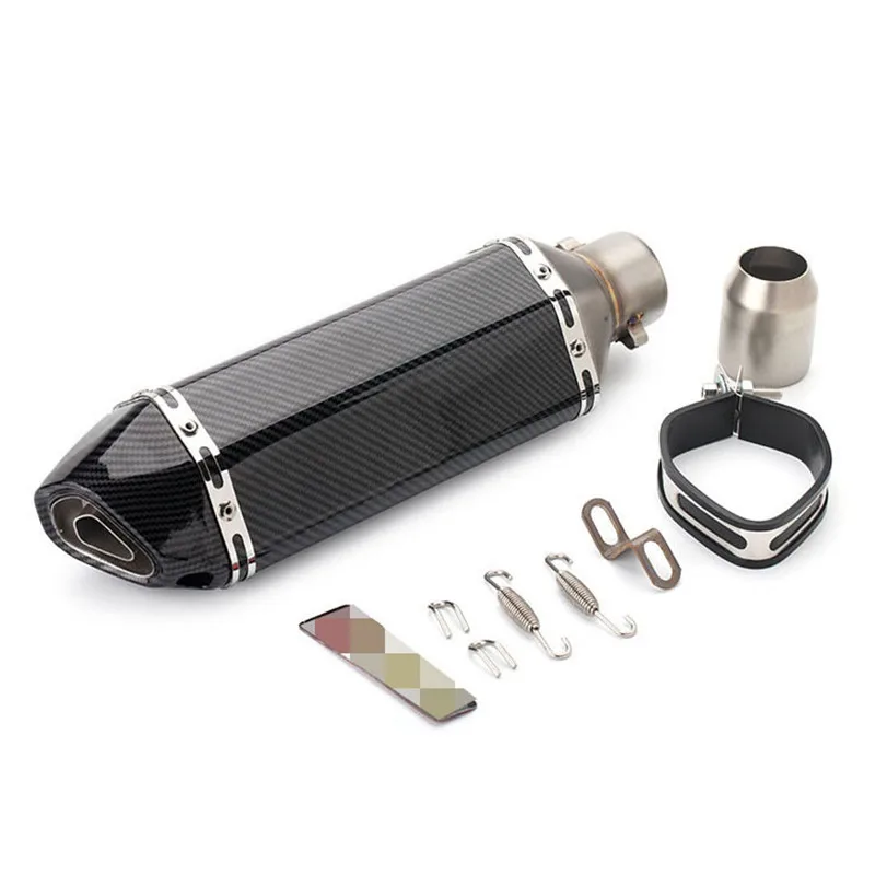 

51 мм универсальный модифицированный глушитель выхлопной трубы мотоцикла для TMAX530 F800GS SV650 XMAX250 PCX150 R25 R3 ZX6R с дБ убийцей