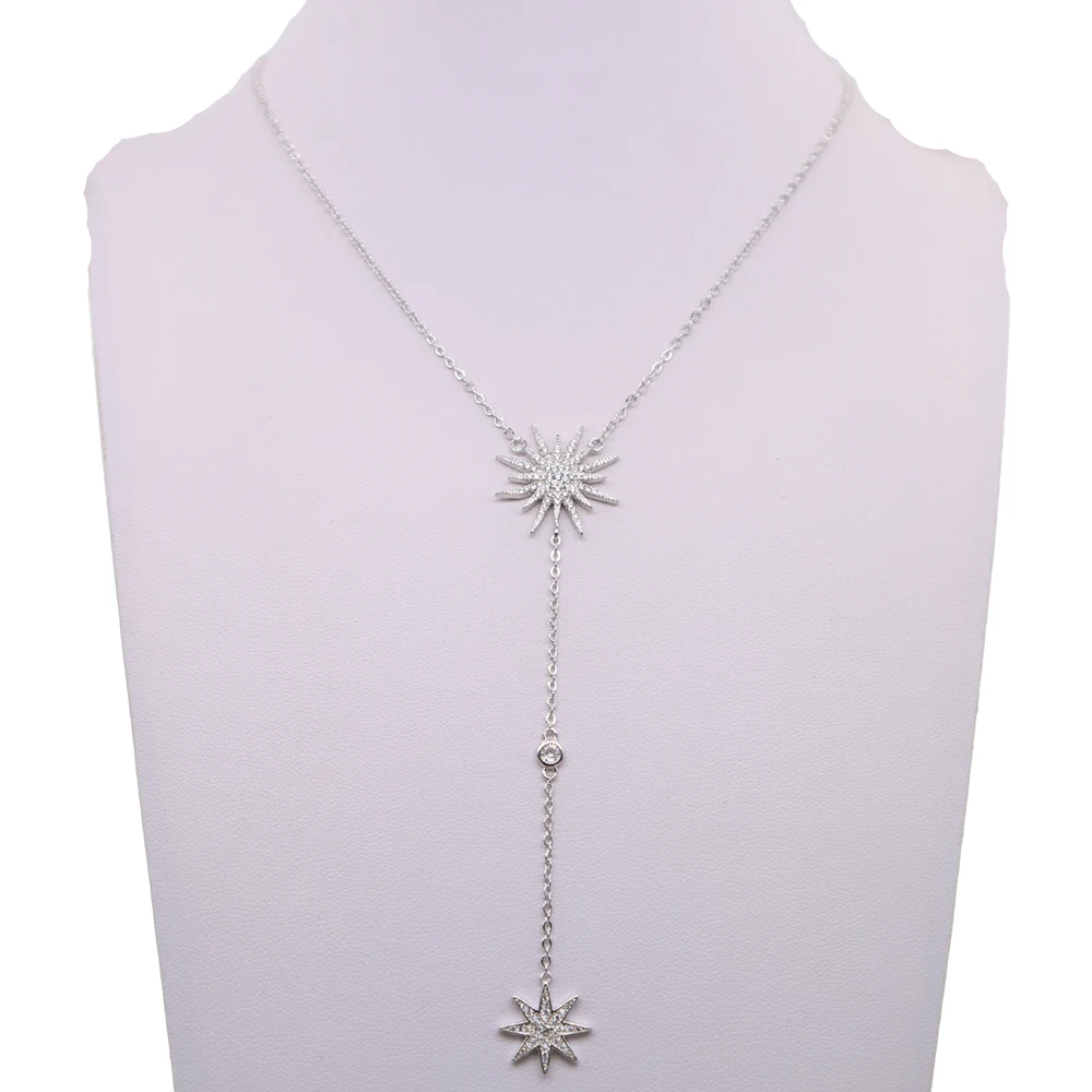 2019 Рождественский подарок starburst Северная звезда подвеска с Y-образным рисунком