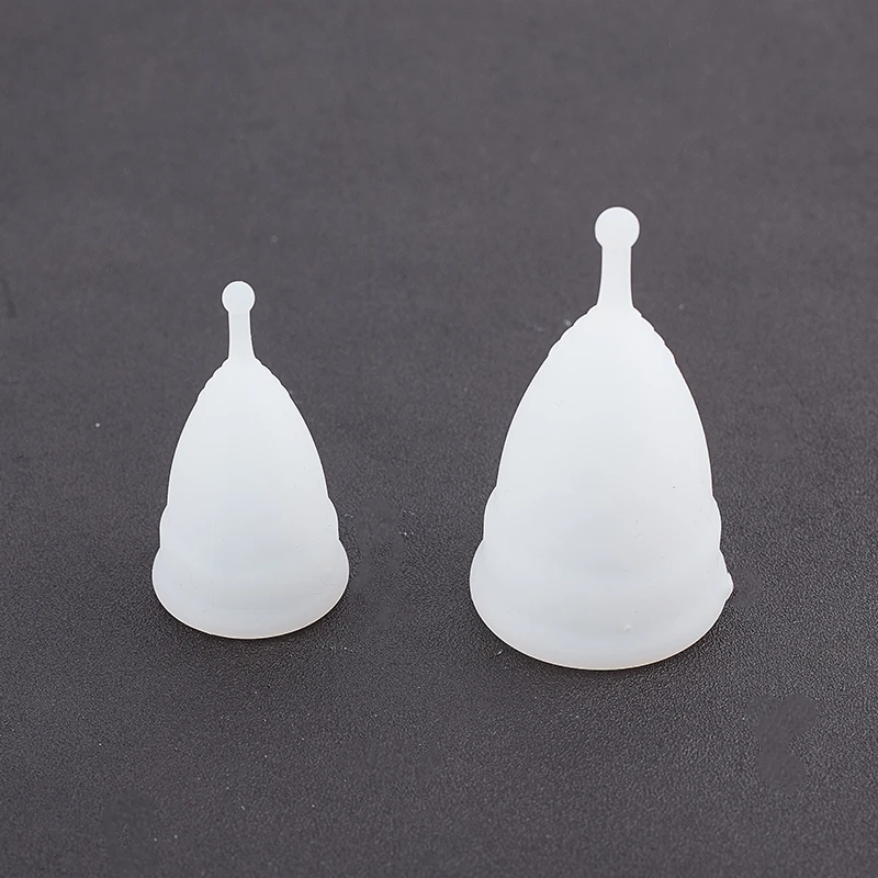 

1PC Menstrual Cup Medical Silicone Collector Menstrual Menstruation Period Leak Proof Cup Medical Grade Lady Menstrual Supplies