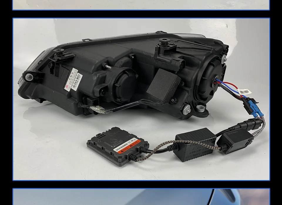 Головной фонарь для автомобиля VW 2011- Jetta Gli MK6 фары Противотуманные фары Дневные ходовые огни DRL H7 светодиодный Биксеноновая лампа автомобильный аксессуар