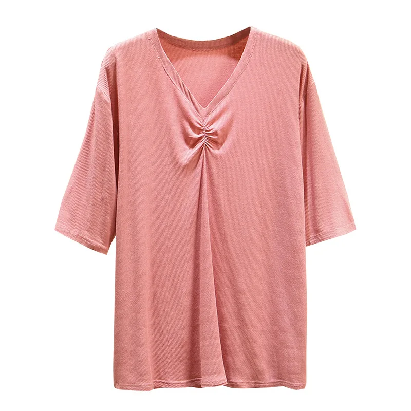 Женская футболка с коротким рукавом весна-лето 2020 Модные свободные топы