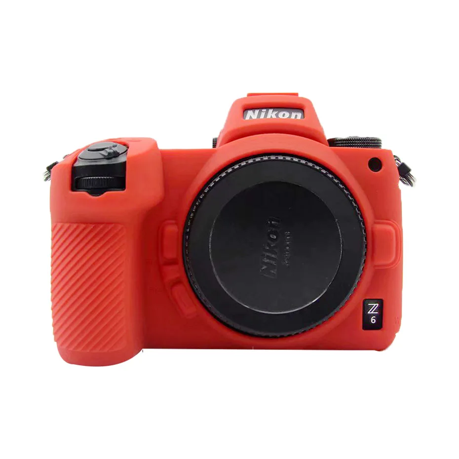 TENENELE сумки для камеры Nikon Z6 Z7 Мягкий силиконовый чехол цветной резиновый защитный чехол для Nikon Z 6/7 прочные аксессуары