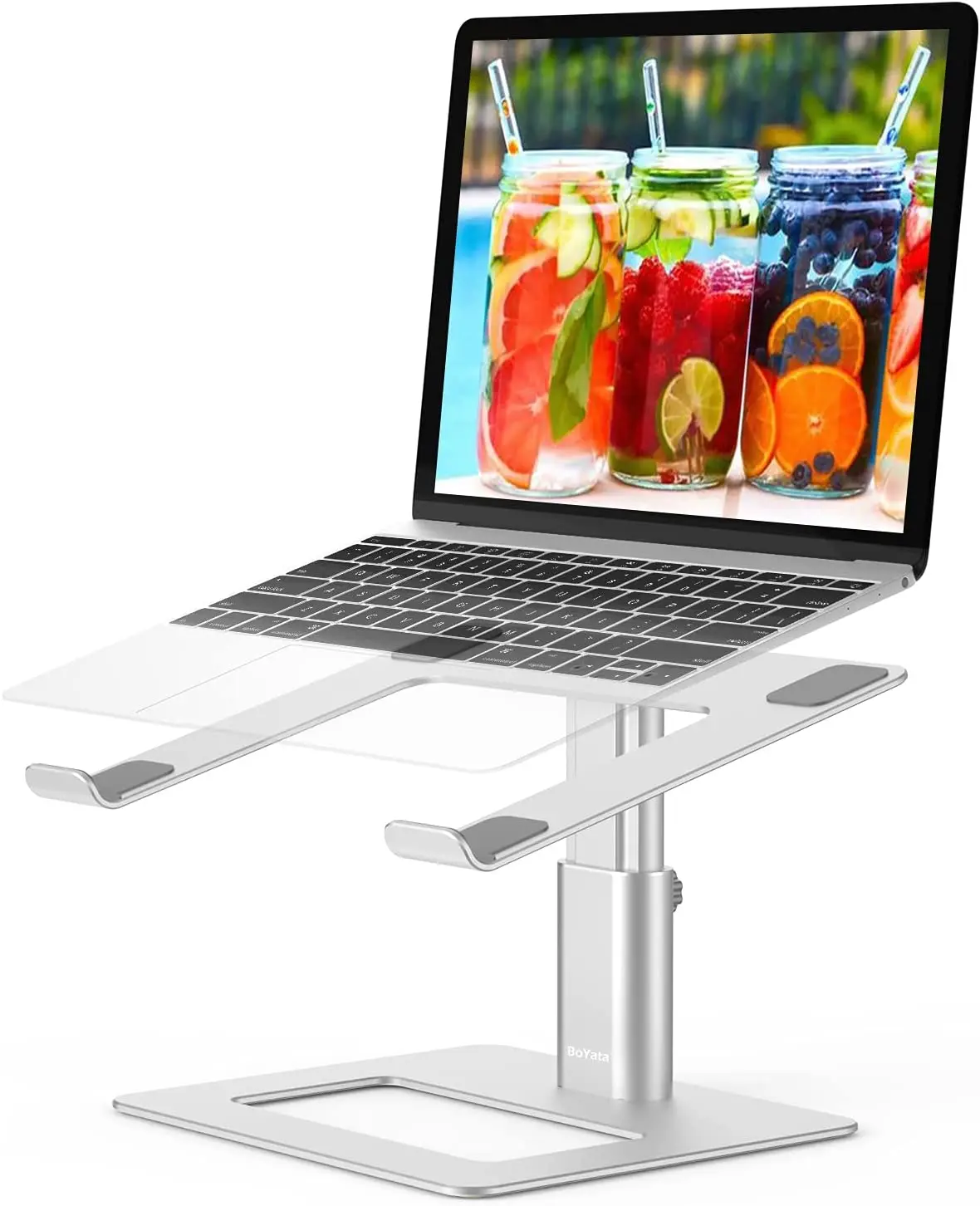 

Регулируемая подставка для ноутбука, алюминиевый подставка для ноутбука Boyata, эргономичный держатель для ноутбука, совместимый с MacBook Air Pro ...