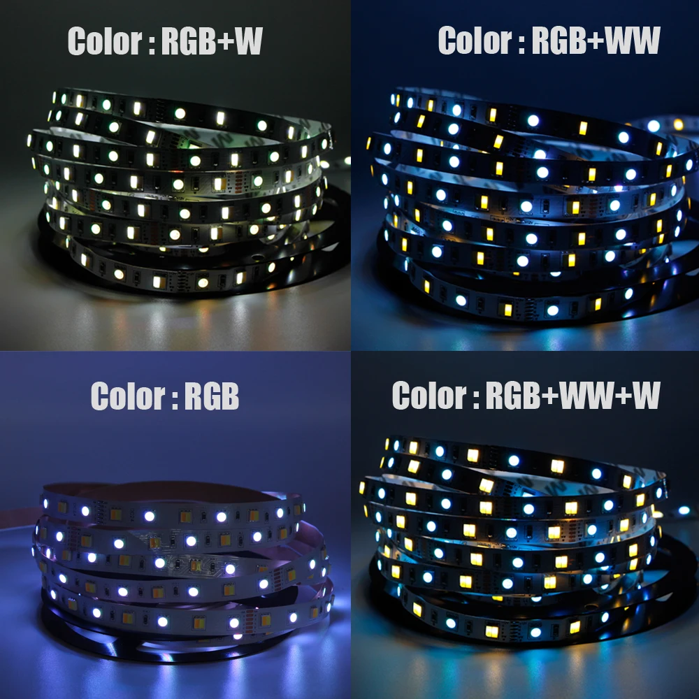 Светодиодная лента гибсветильник Водонепроницаемая LED полоска 5050 dc12/24 В 60