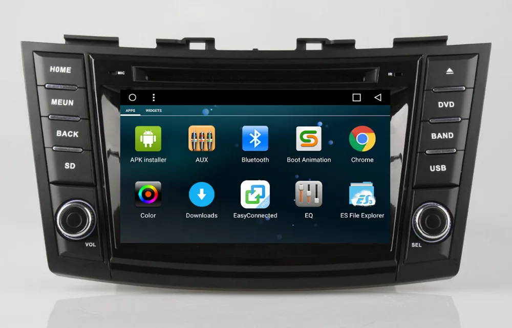 Восьмиядерный HD 2 din 7 &quotAndroid 9 0 автомобильный ПК Радио DVD для Suzuki Swift 2011 2012 с GPS Bluetooth