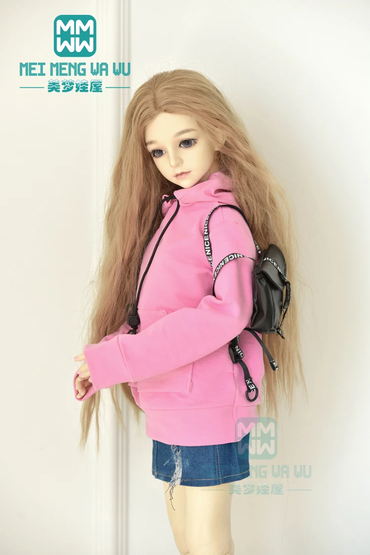 Одежда для кукол размером 58-62 см 1/3 BJD DD SD10 SD13 Dddy кукла с модной надписью jersfey черный