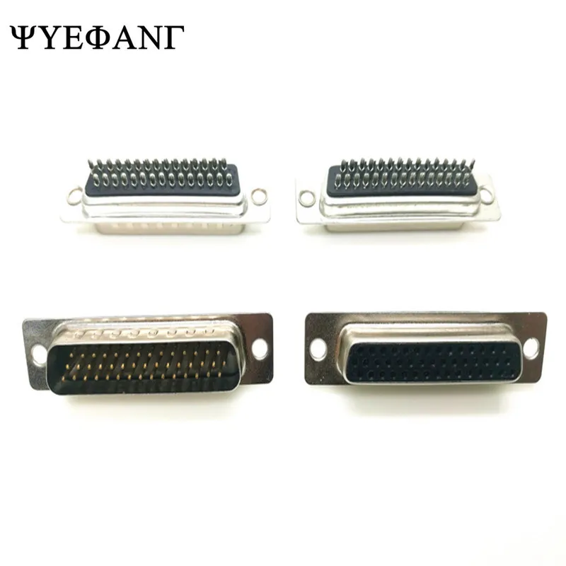 2 шт. проволочный сварочный паяльный Тип Прямой DB44 DR44 D-sub монтаж печатной платы RS232 последовательный порт разъем штекер/гнездо