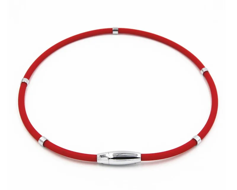 Высокое качество Титановая сталь Антистатическая энергия Силиконовое ожерелье