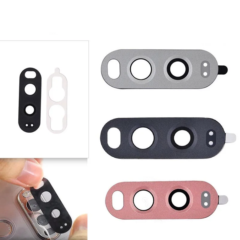 Задняя камера стеклянная крышка объектива Держатель рамки для LG V20 F800 H990N H910 H918 LS997